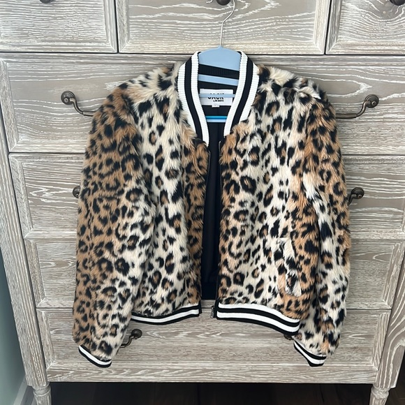 Jack by BB Dakota Jackets & Blazers - Cheetah print bomber jacket